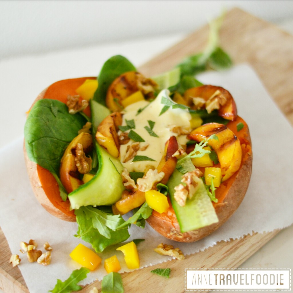 vegan roasted sweet potato recipe
